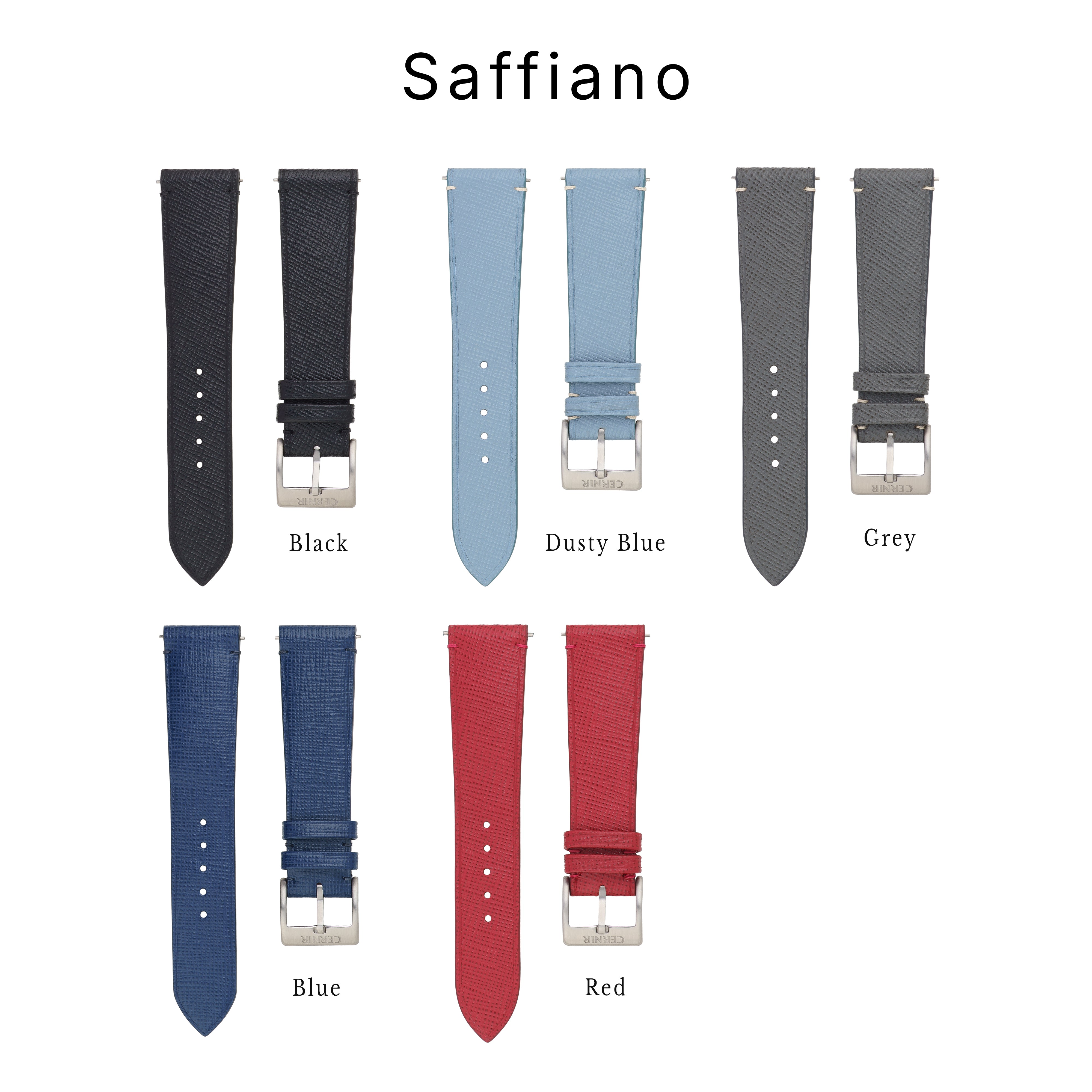 saffiano watch strap