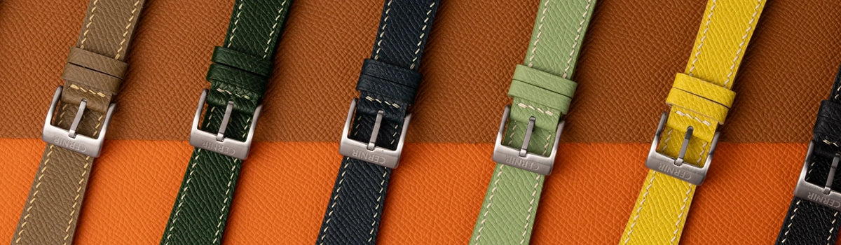 Epsom Leather Watch Straps