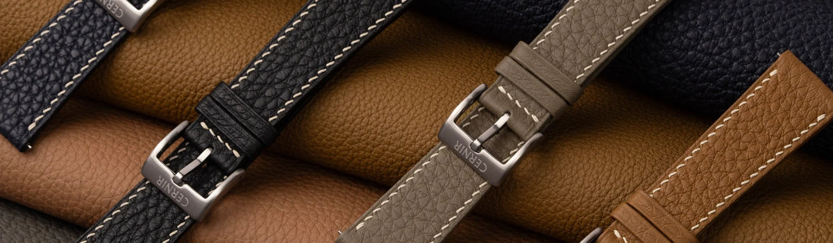 Togo Leather Watch Straps