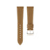 Camel Epsom Leather Slim Watch Strap
