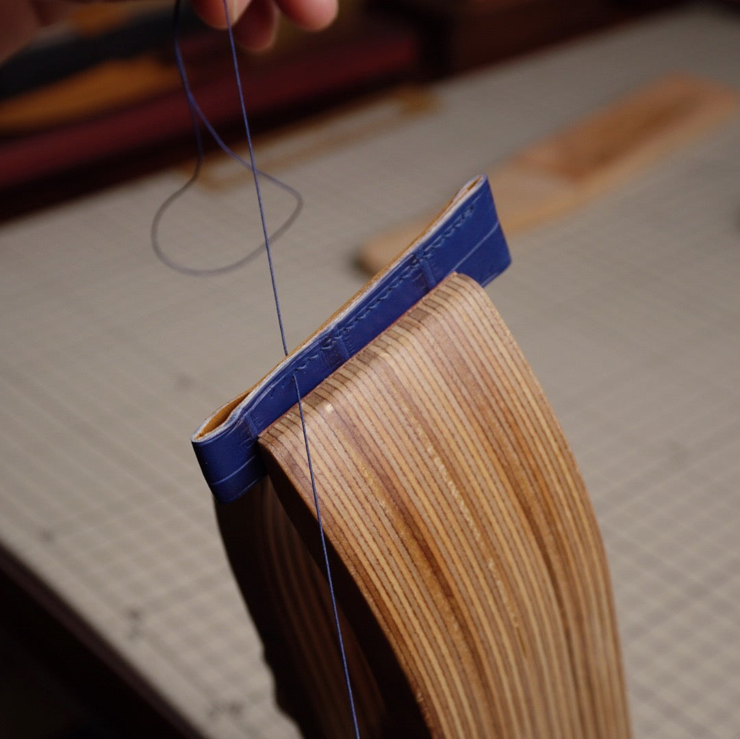 Hand Saddle Stitching