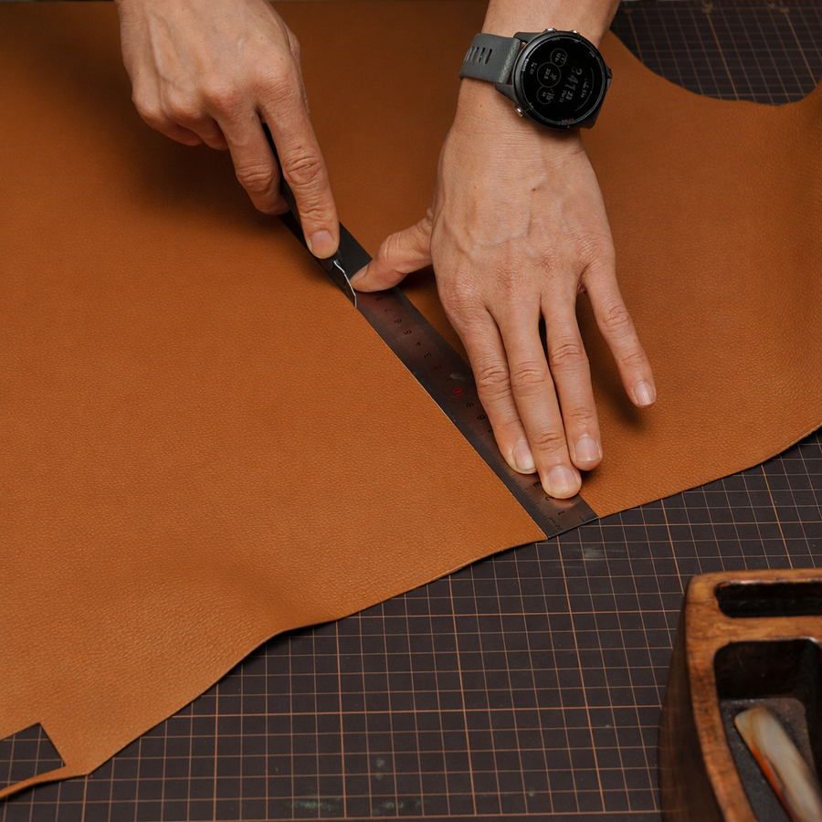 Leather cutting