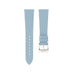 Dusty Blue Saffiano Leather Slim Watch Strap