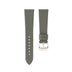 Grey Epsom Leather Slim Watch Strap