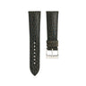 Olive Brown Shark Leather Padded Watch Strap
