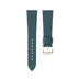 Petrol Blue Epsom Leather Slim Watch Strap