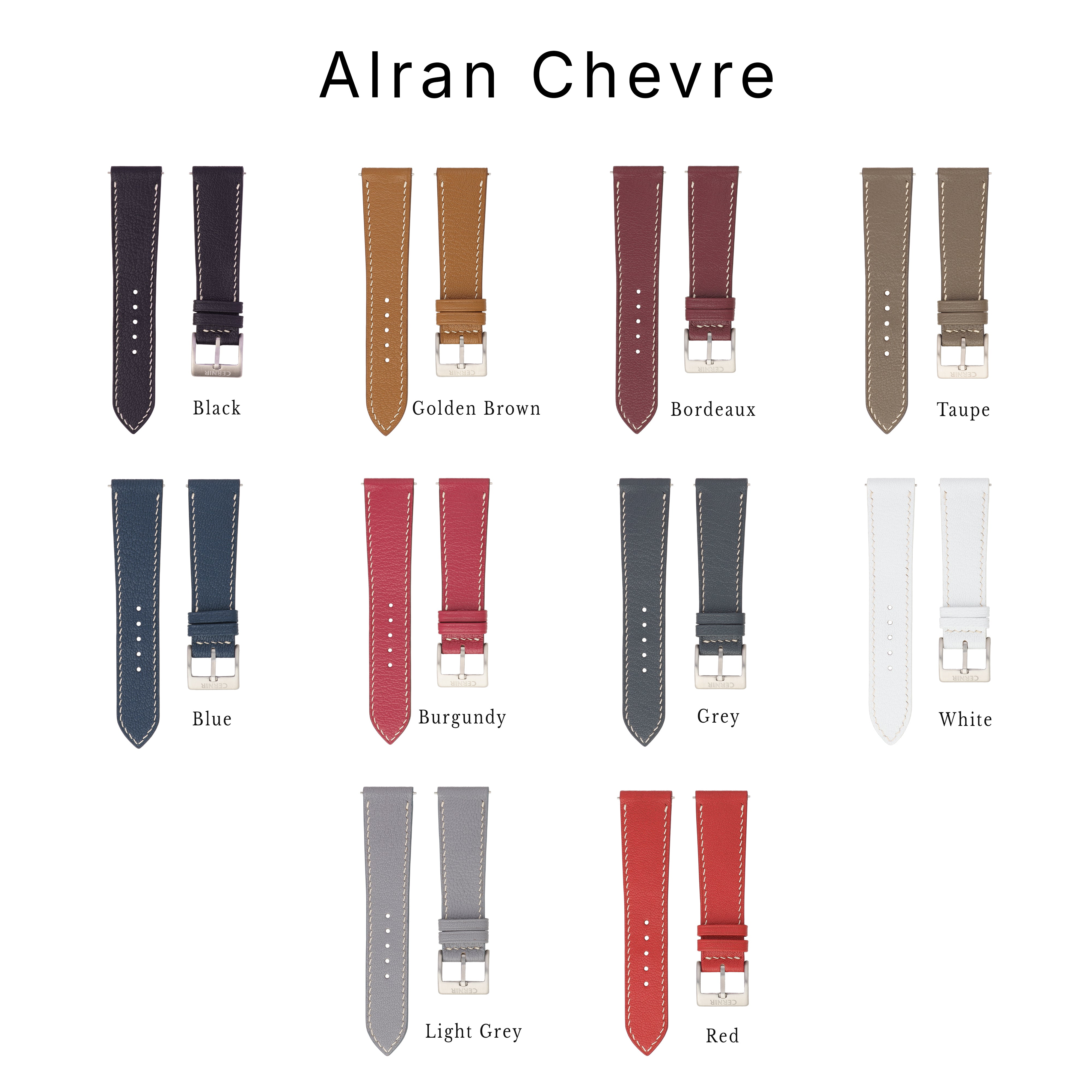 Alran Chevre watch strap