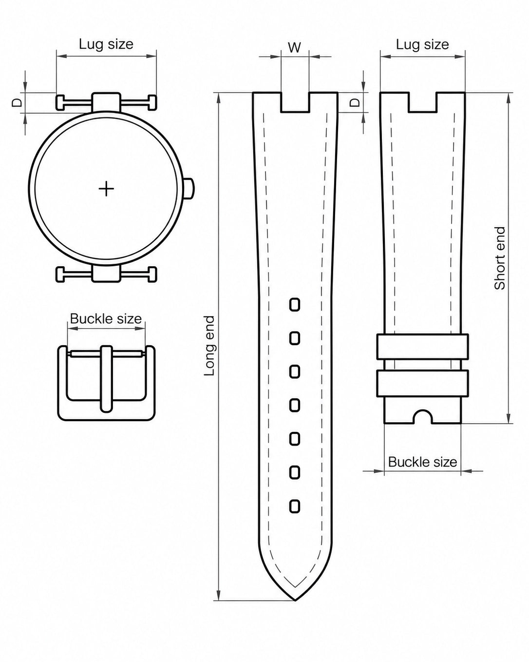 Middle Cut reference drawing